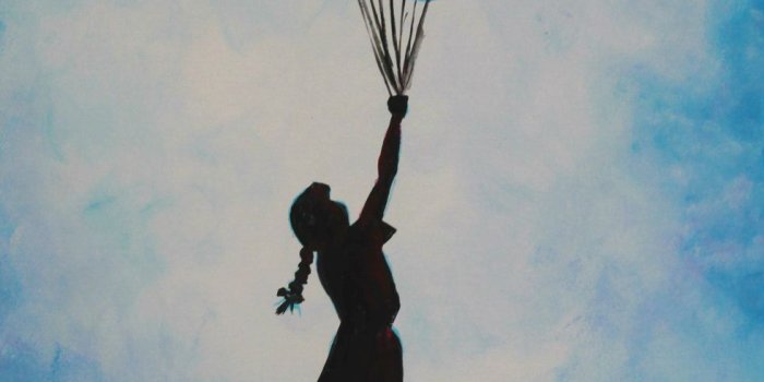 981x1330 Paintclub Kilkenny - 'Paintclub Does Banksy....Girl with Flying