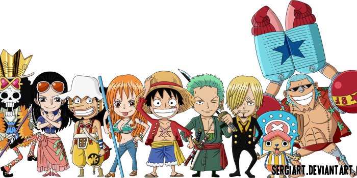 2394x1091 One Piece Chibi Wallpaper (60+ images)