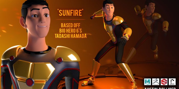 1920x1080 ArtStation - Sunfire Character, Austin Bolliger