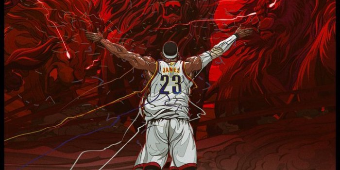 736x1156 LeBron James Legacy of a Lion Illustration | NBA | Nba lebron james