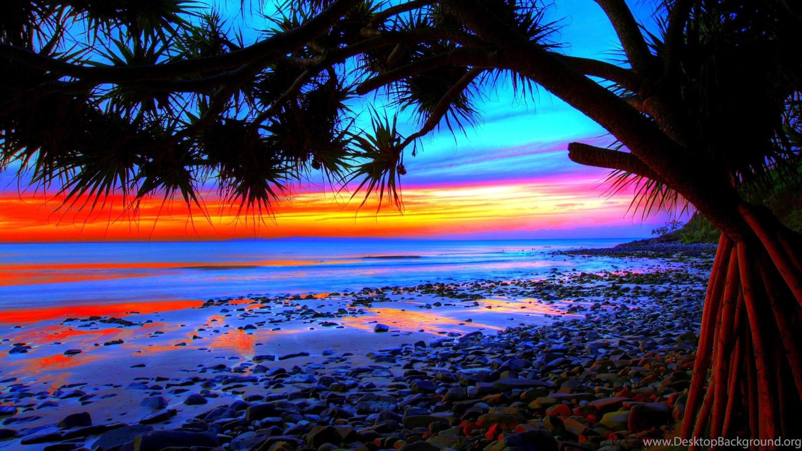 2560x1440 Tropical Island Sunset Wallpaper (the best 56+ images in 2018)