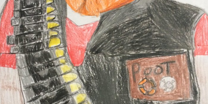 2428x3122 A pootis bird (heavy with chicken Kiev) I drew. What do you all