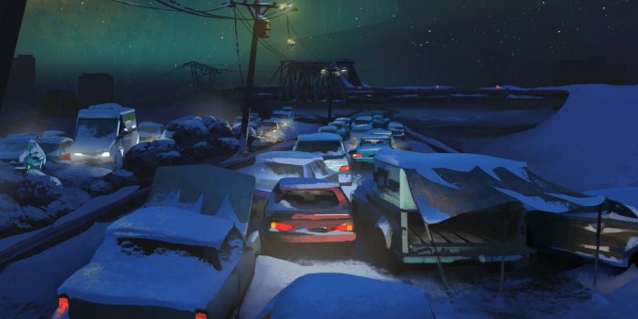 1332x850 Wallpaper Night, Night, Hinterland Studio, The Long Dark, Indie game