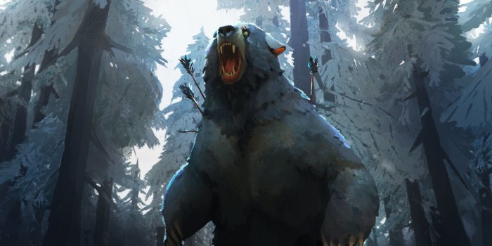 1920x1080 Wounded bear. Wallpaper from The Long Dark | gamepressure.com