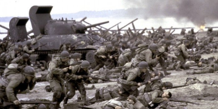 1253x901 Storming the Beach | HISTORY | Military history, War, World war two