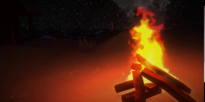 1280x720 The Long Dark - Campfire (Wallpaper Engine)