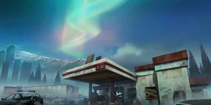 2048x1536 State of the Art: The Long Dark's aurora | Rock Paper Shotgun