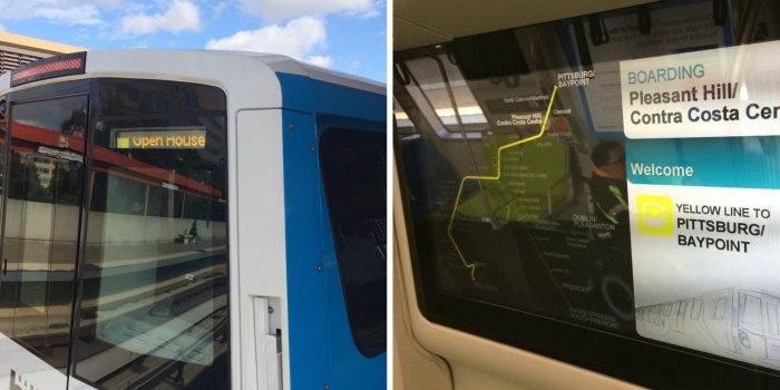 2560x1440 BART shows off new train cars at first of 4 open house events
