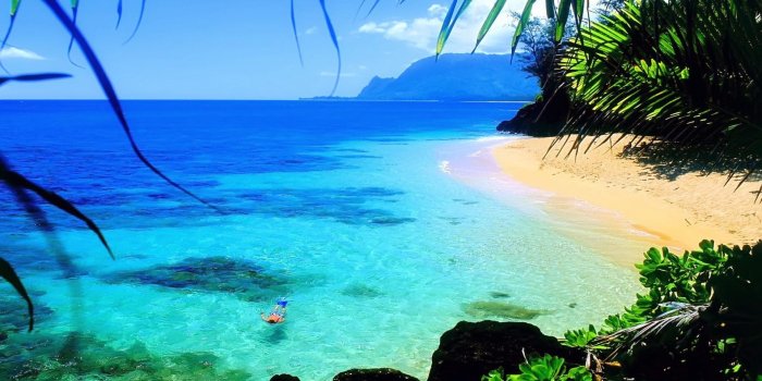 1920x1080 Ocean Hawaii Beach Beautiful Hd Wallpaper For Laptop : Wallpapers13.com