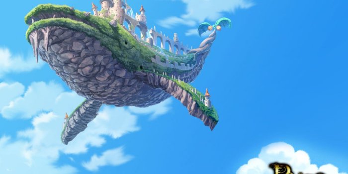 1600x1200 Floating Island Blue HD desktop wallpaper Widescreen High | didit in