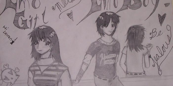 1152x891 Alone But Happy Boy By Sketch Sad Alone Boy Wallpapers Images With