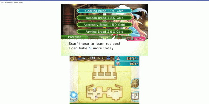 1920x1080 Rune Factory 4] Issue with text after Nightly update · Issue #4009