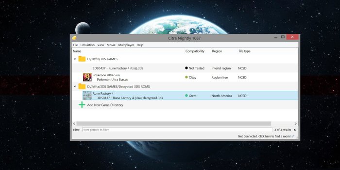 1920x1080 Fatal error playing Rune Factory 4 - Citra Support - Citra Community