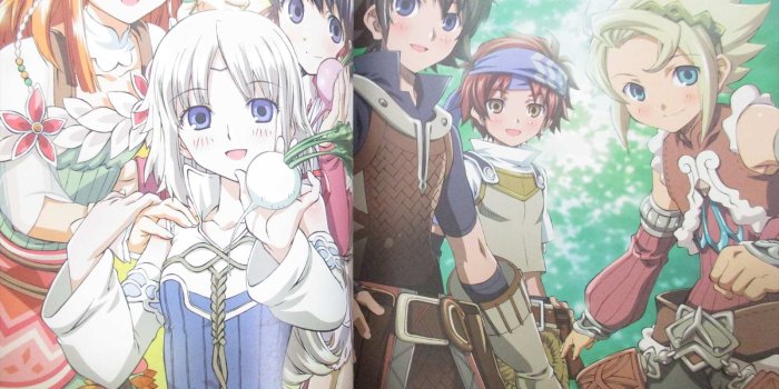 1600x1200 RUNE FACTORY Official Memoirs Art Game Fan Book Nintendo DS Wii EB45