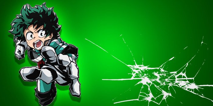 1920x1080 A Quick, Simple Wallpaper of Izuku from My Hero Academia