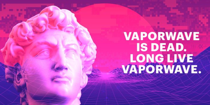 1600x900 Writing for Designers › Vaporwave (80s/90s design trash becomes art)
