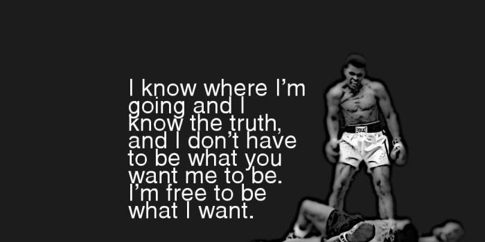 1024x768 Muhammad Ali Quote Wallpaper Wallpaper | WallpaperLepi