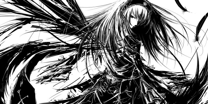 2560x1440 Black and White Manga Wallpapers - Top Free Black and White Manga