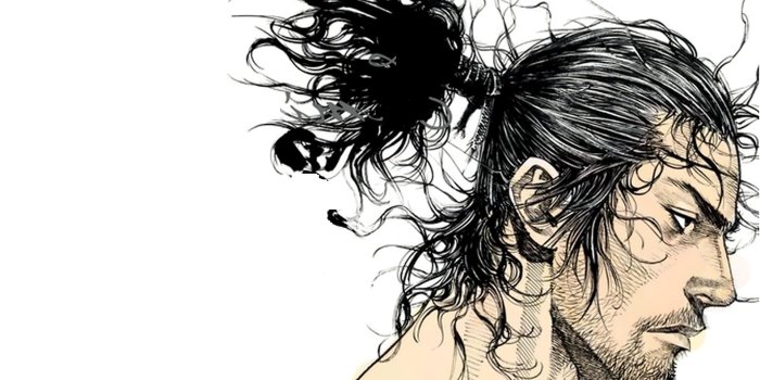 1920x1080 Black and white feather illustration, musashi, Vagabond, Takahiko