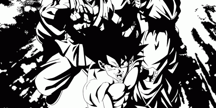1125x2000 60+ DBZ Black and White Wallpapers - Download at WallpaperBro