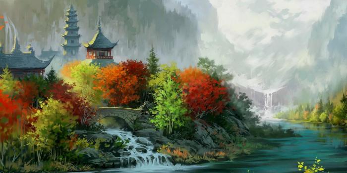 2560x1600 62+ Chinese Landscape Wallpapers on WallpaperPlay