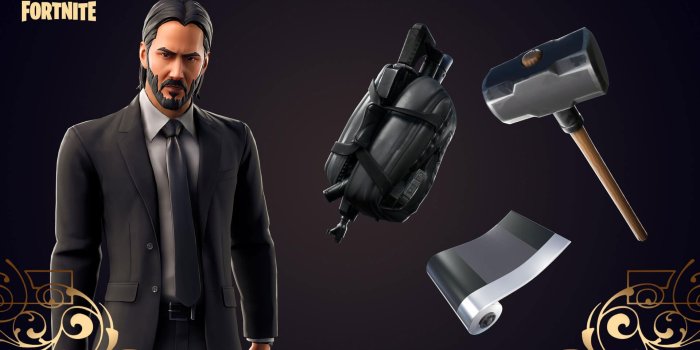 1920x1080 Fortnite John Wick Skin - Outfit, PNGs, Images - Pro Game Guides