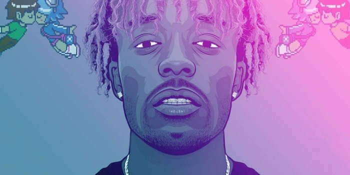 1280x720 Amazon.com: Burning Desire Poster Lil Uzi Vert, American Hip-hop