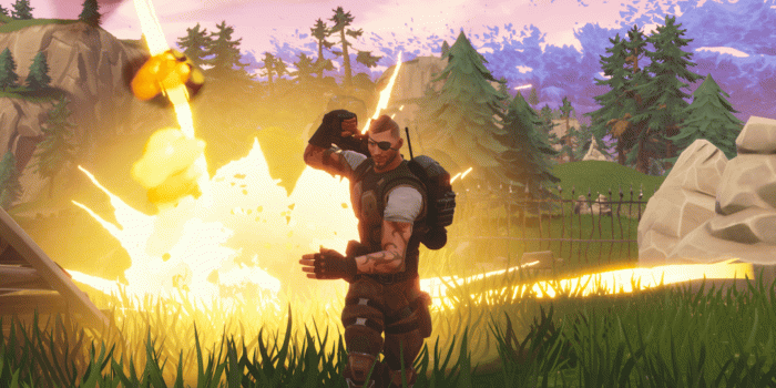 1920x1080 Battlehawk never looks at explosions : FortnitePhotography