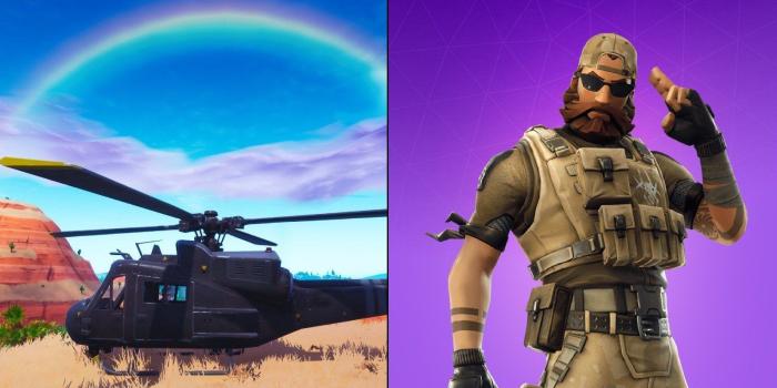 1600x900 Fortnite: Mysterious helicopter is moving around battle royale map