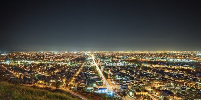1920x1080 Los Tag wallpapers: Panoramic View Los Angeles Dusk Panorama City