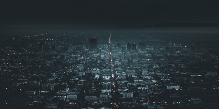 1600x900 Los Angeles aerial view HD Wallpaper 1600x900 - HD Wallpaper