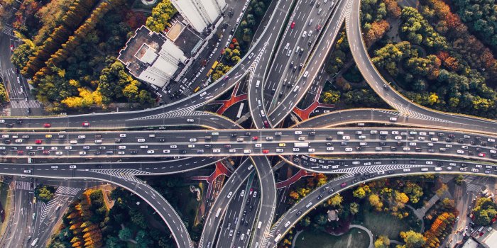 3840x2400 121063 #Highway, #Judge Harry Pregerson Interchange, #4K, #Traffic