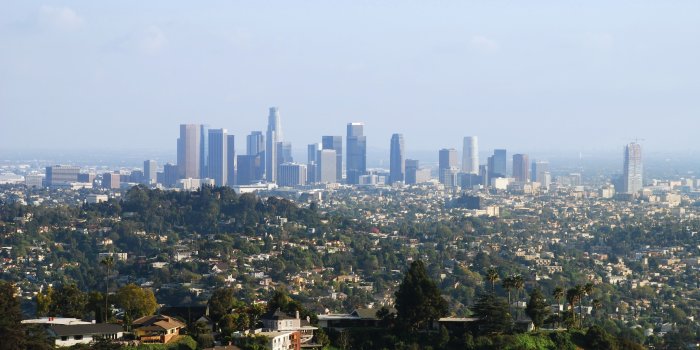 3872x2592 Los Angeles from the Helipad : Travel Wallpaper and Stock Photo