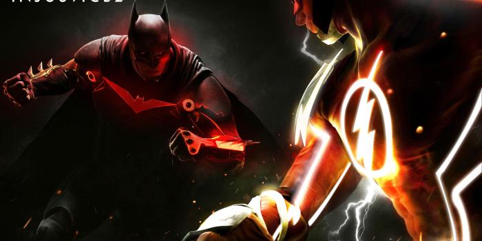 3840x2400 Download wallpapers Batman Vs Flash, art, 4k, 2017 games