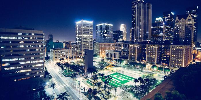 1920x1280 Lighted City Buildings · Free Stock Photo