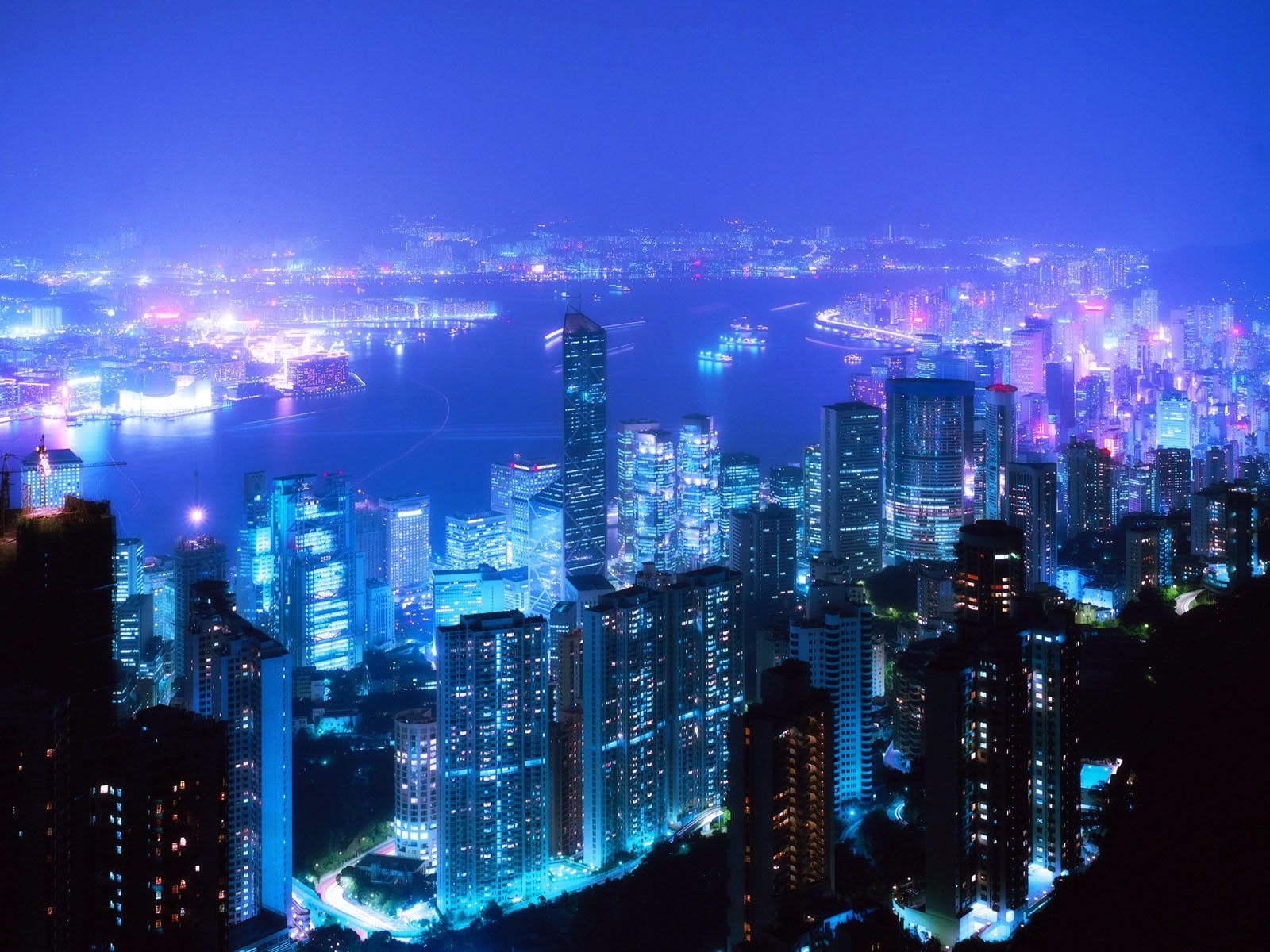 1600x1200 Night city wallpapers - SF Wallpaper
