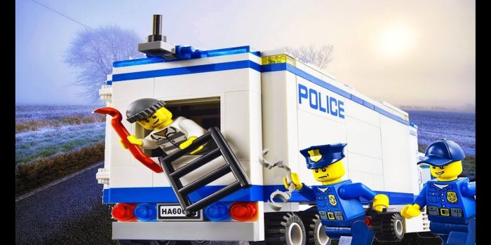 1280x720 Lego City Police - the mobile police department