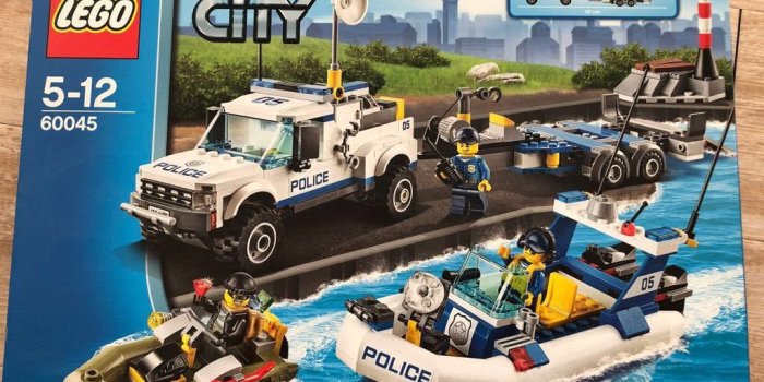 1024x768 Lego (LEGO) City Police off-road boat carrier 60045: Real Yahoo