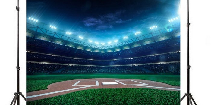1000x1000 Leowefowa Vinyl 5X5FT Green Baseball Field Backdrop Sports Theme Interior  Stadium Backdrops for Photography Sports Meeting School Game Wallpaper
