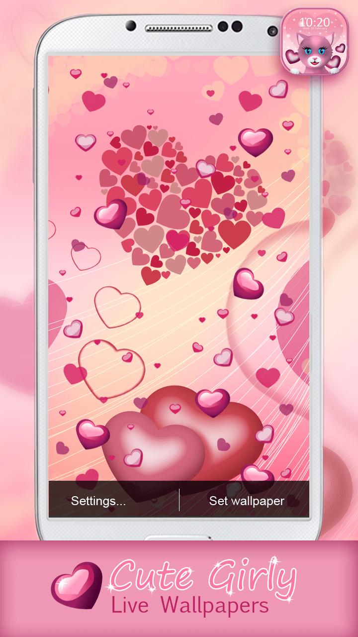 720x1280 Cute Girly Live Wallpapers for Android - APK Download