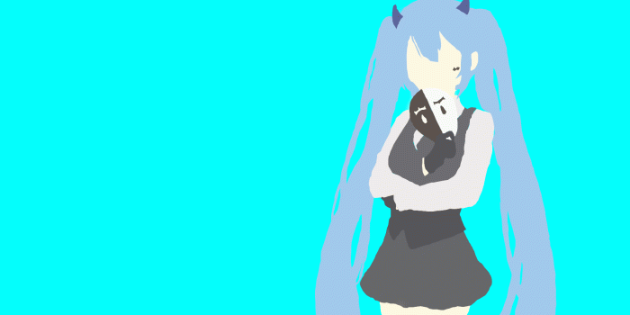 1754x987 Hatsune Miku Minimalistic wallpaper - Album on Imgur