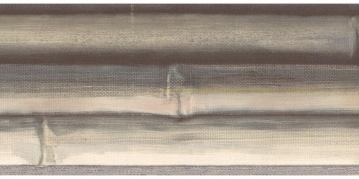 2104x812 Prepasted Wallpaper Border - Beige Grey Bamboo Distressed Wall Border Retro  Design, Roll 15 ft. x 4 in.