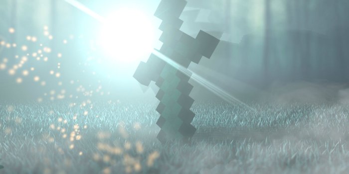1920x1080 Minecraft Diamond Sword Render - Imgur