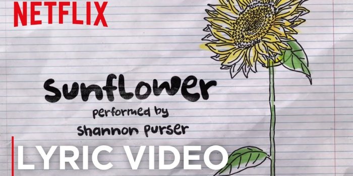 1280x720 Official Sunflower Lyric Video | Sierra Burgess Is A Loser | Netflix