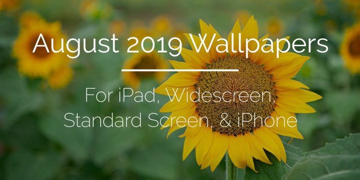 2000x1333 August 2019 Wallpapers - Quill & Glass