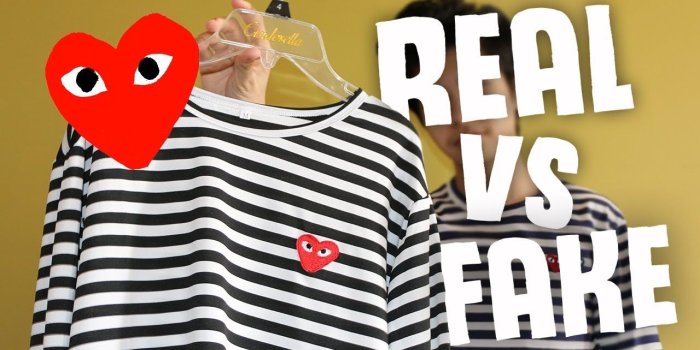 1280x720 REAL VS FAKE COMME DES GARCONS!! IS IT WORTH IT?