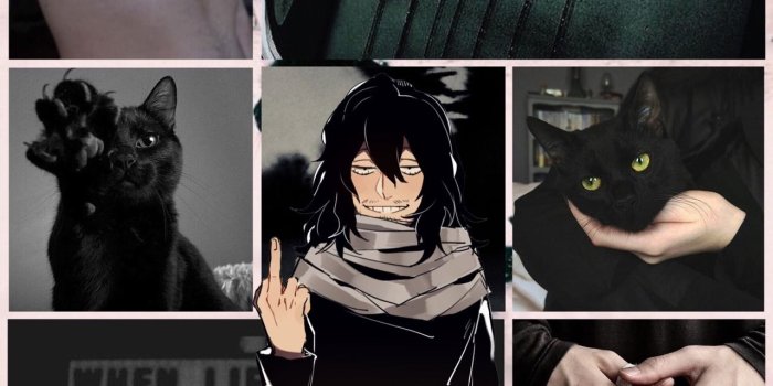 1280x1280 Blog Inactive — Aesthetic for a trans Aizawa. Art by KE on pixiv....