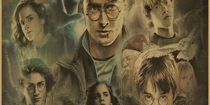 800x1131 Custom Harry Potter Wallpaper It all Ends Home Decor Harry Potter Poster  Size Harry Potter Wall Sticker Drop ship part1