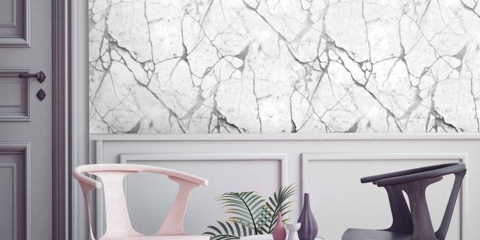 3000x3000 MARBLE WALLPAPER - White marble wall covering