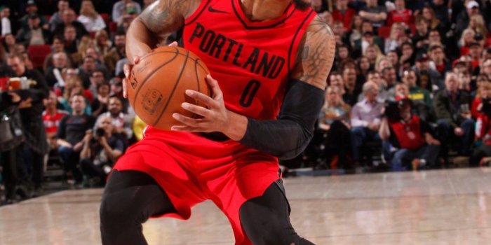 1200x1800 Damian Lillard Stepback | Damian Lillard | Nba basketball, Nba